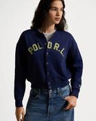 Ralph Lauren fleece cardigan- Zip-up sweatshirt - Newport navy