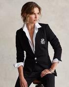 Polo Ralph Lauren knit black blazer