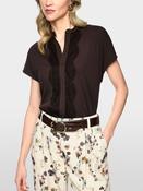 Marc Cain Shirt with lace trim