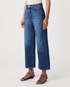 PAIGE Anessa Wide Leg Jean: Beachline image
