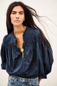 Ba&amp;sh Navy blouse: Tonia image