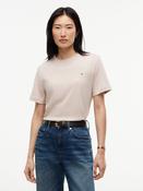 Tommy Hilfiger Interlock Boxy Tshirt: Light Camel image
