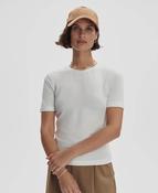 Varley Regina Fitted Tee - White image