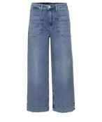 Raffaello Rossi cropped culotte jeans Miru 6/8 image