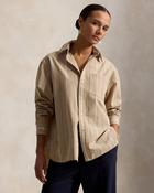 Ralph Lauren Oversize Fit Striped Cotton Shirt image