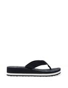 Tommy Hilfiger Chainprint Mid Wedge Flip flop - Space Blue