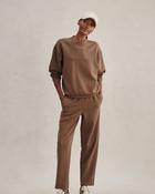 Varley Coralie Crew Neck Sweat - Teak Olive image