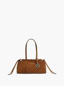 Tommy Hilfiger Soft Suede Studded Charm Shoulder Bag image