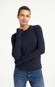 Yaya Jersey Top With Removable Cuffs - Odyssey Gray Melange image