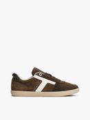 Tommy Hilfiger Tribeca Suede Sneaker - Fondant Brown/Soft Cream image