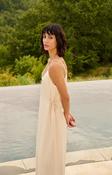 YAYA Long strappy dress with drawstrings image