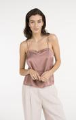 YAYA Strappy singlet with subtle V-notch
