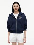 Tommy Jeans Logo Embroidery Zip-Thru Hoody