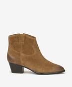 ASH Fame Suede Boot - Land