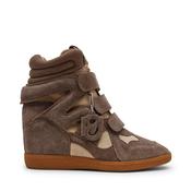 STEVE MADDEN MAVIS SNEAKER TAUPE SUEDE image