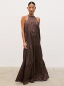 Pretty Lavish Story day dress - brown image