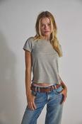 Free People Nova T-Shirt - Grey