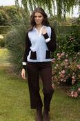No2moro night glow cardigan - blue