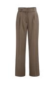 Yaya Woven Wide Leg Trouser With Pleats image