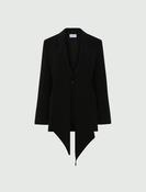 Marella Envers Satin Jacket - Black image