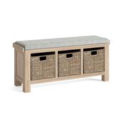 Normandy Storage Bench with Baskets