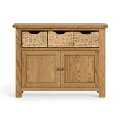 Salisbury Oak Sideboard with Baskets