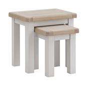 Salcombe Nest of Tables (Grey)