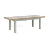 Salcombe Large Oak Extending Dining Table (Sage)