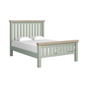 Salcombe Slatted Double Bed - 4'6 (Sage) image