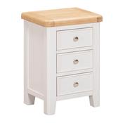 Hampton 3 Drawer Bedside Locker