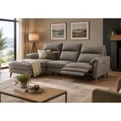 Milano Electric Reclining Sofa Chaise image