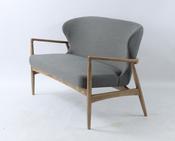 Bronte Oakwood 2 Seater- Boucle Fabric image