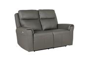 Russo 2 Seater Electric Recliner - Ash Leather image