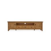 Burford Extra Large Oak TV Unit