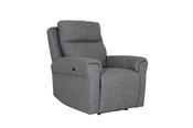 Russo 1 Seater Electric Recliner - Charcoal Fabric image