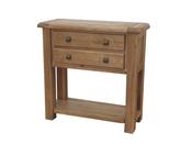 Colorado Oak Small Console Table - Natural image