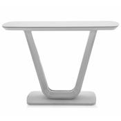Lazzaro Console Table - White Gloss 1100