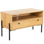 Madrid TV Unit 800 - Oak and Black