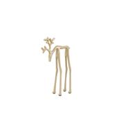 Deer Ornament - Shiny Sand 25cm