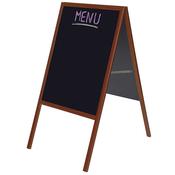 Franken Chalk A-Board Blackboard W536xH836mm A-frame H1200mm Ref BSKA1 image