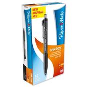 Paper Mate InkJoy 300 RT Ball Pen 1.0mm Tip Black Ref S0959910 [Pack 12] image