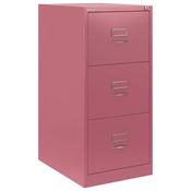 Bisley GLO 3-Drawer Filing Cabinet Pink Ref BS3C image
