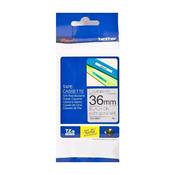 BrotherP-touch TZe-M961 (36mm x 8m) Black On Matt Silver Laminated Labelling Tape image