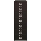 Bisley SoHo Multi-Drawers 15-Drawer 51mm Drawer Height Black image