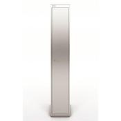 Bisley 1 Door Steel Locker Silver W305xD457xH1802mm 5 Year Warranty image
