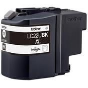 Brother LC22UBK XL Yield: 2,400 Pages Genuine Ink Cartridge Black Ref LC22UBK - Brother LC 22 U image