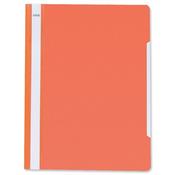 Report Files A4 Orange PVC Clear Front Pack 25 Leitz image