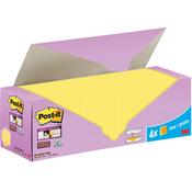 Post-it Super Sticky Notes Canary Yellow Cabinet 76x76mm Pack of 24 image