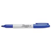Sharpie Blue Permanent Marker Fine Tip Pack 12 image