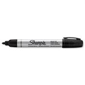 Sharpie Black Permanent Marker Bullet Tip 1.0mm Line S0945720 Pack 12 image